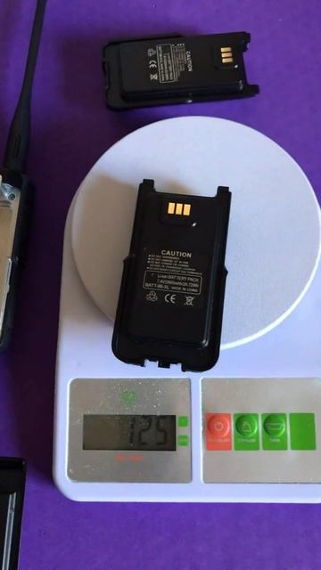 TYT UV99 UV98 UV58 вес аккумулятора