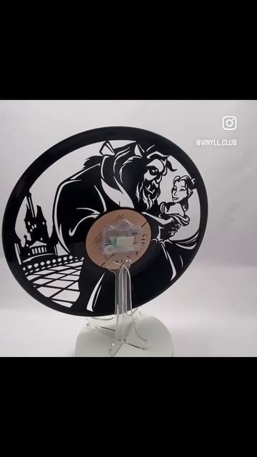 Настенные часы из настоящей виниловой пластинки «Кра?