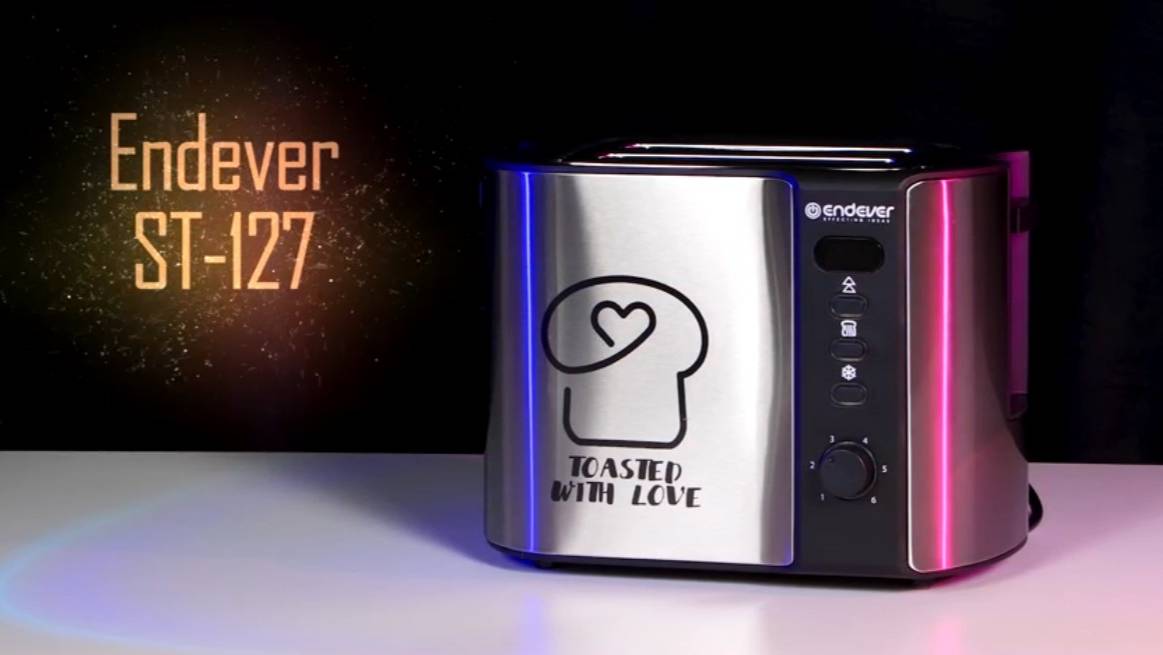 Электрический тостер ENDEVER SkyLine ST-127