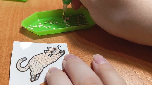 асмр сборка алмазной мозайки