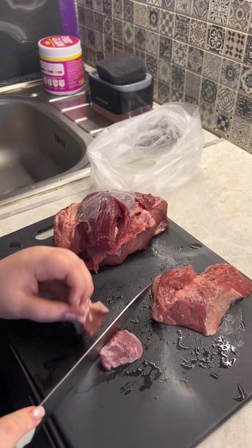 Заполняю холодильник #еда #продукты #мясо