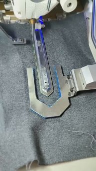 Fully automatic sleeve fork machine#shorts #shirts #sewingmachine #sleeves #machine