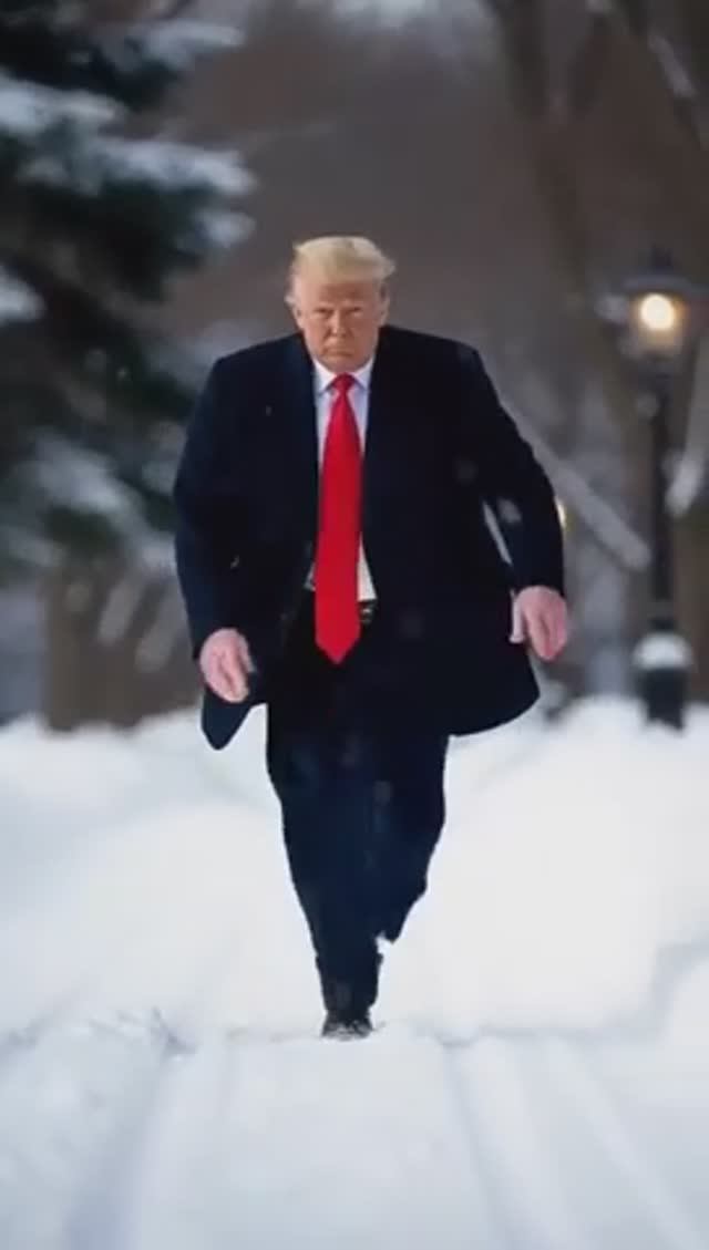 Трамп ступил на скользкую дорожку.Смотри Донни,не отбрось коньки😂😂🤣