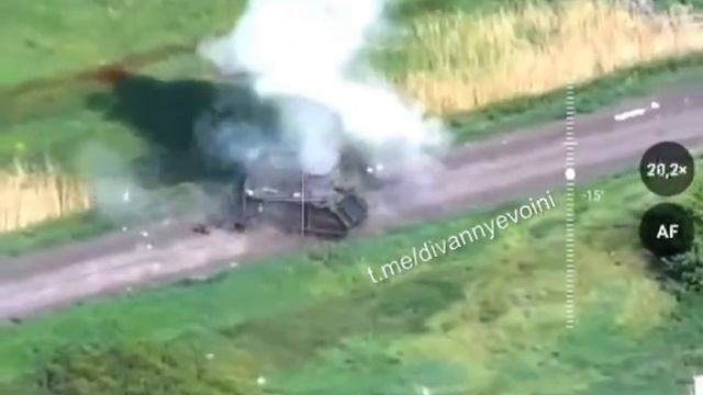 Результат неудачной контратаки всу на Покровском направлении.