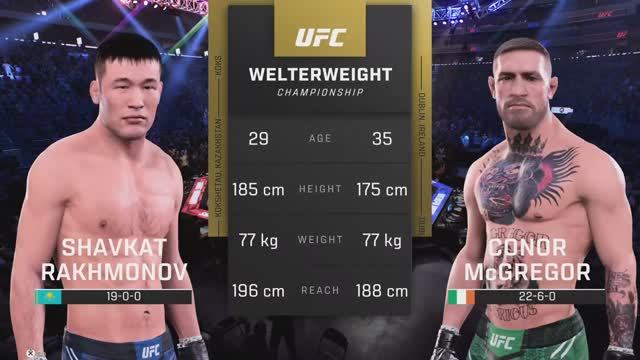 UFC 5 - Конор Макгрегор против Шавката Рахмонова