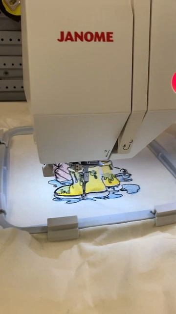 Hafciarka Janome MC 550e #вышивальнаямашина #embroidery #sewing #топ #твор?