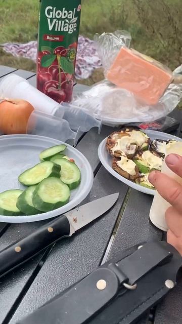 Кабачки на гриле 🤣 #рецепты #кулинария #fishing #рыбалка #c