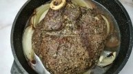 Томлённое в духовке 12 часов мясо (баранина, говядина)