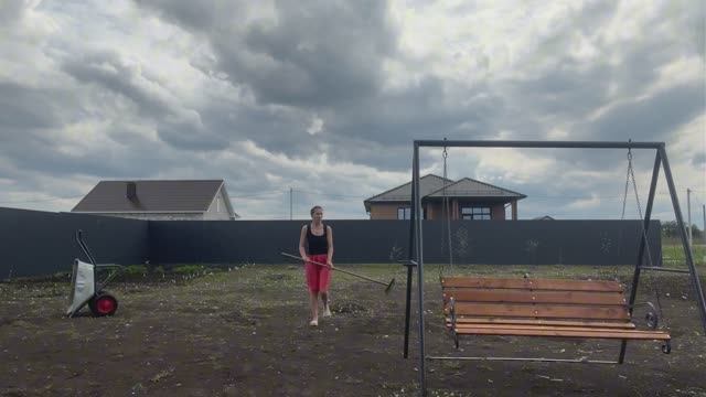 Занимаюсь на огороде