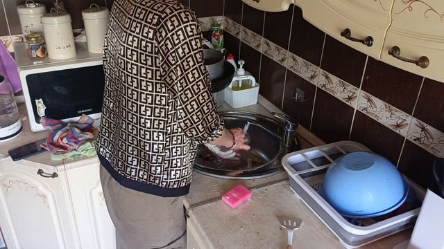 Жарю вкусные сухарики.
