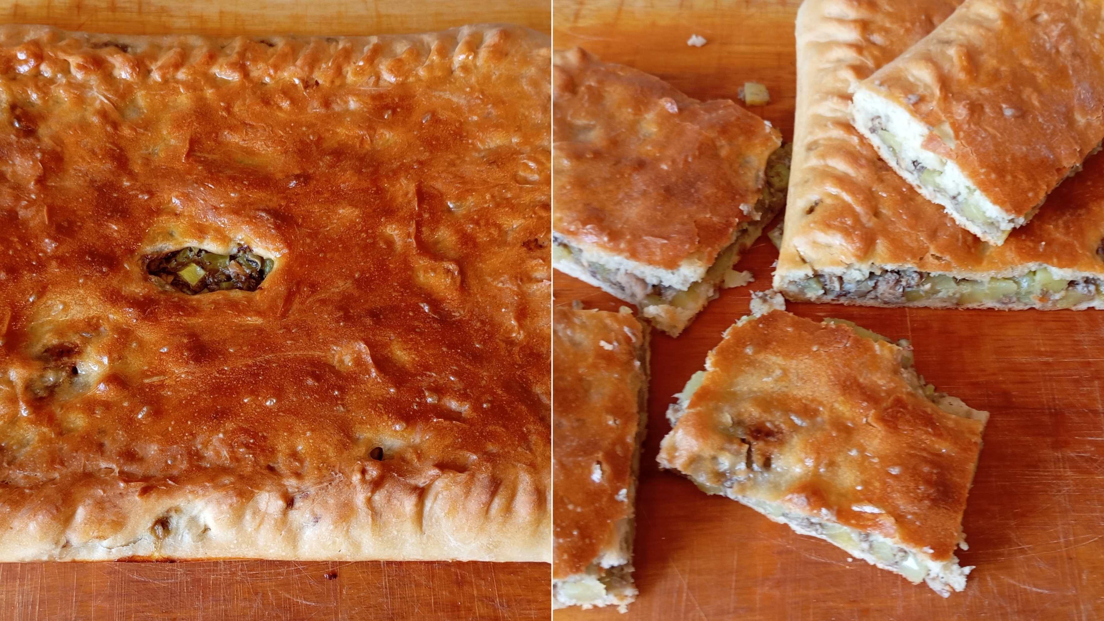 Рыбный пирог из консервы!👍😋