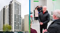 Сергей Собянин осмотрел новый дом по программе реновации в Покровском-Стрешневе