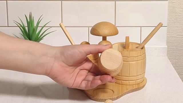 Набор для сахара соли специй "Грибочки" Арт. 2006