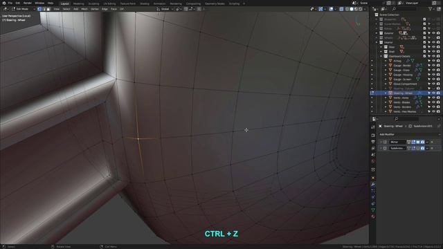 21.4 - Steering Wheel Hub - Part 2