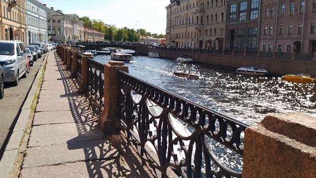 Набережная Мойки, Петербург. 22 мая 2023.