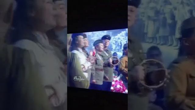Выступление артистов клуба военно-патриотической песни "Катюша" на телепередаче "Поле Чудес".