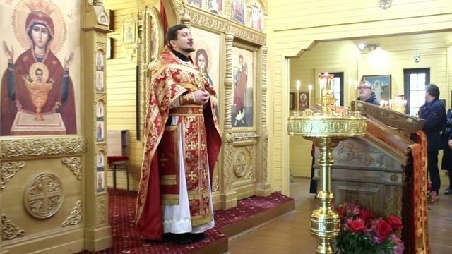 Неделя о расслабленном. Проповедь иерея Димитрия Воецы от 11 мая 2025. Храм ап. ев. Иоанна Богослова