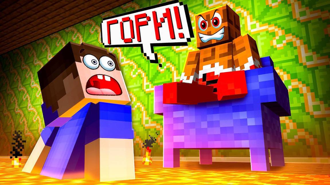 😱 МОЙ ГОВОРЯЩИЙ ЛЁНЯ ЗАХВАТИЛ ИГРУ! МАЙНКРАФТ ВЛАДУС
