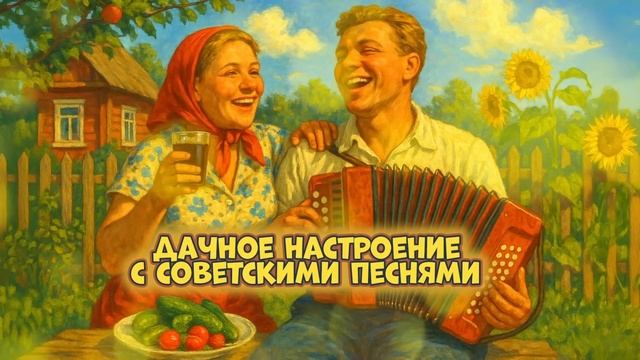 Дачное настроение с советскими песнями | Легендарные хиты СССР