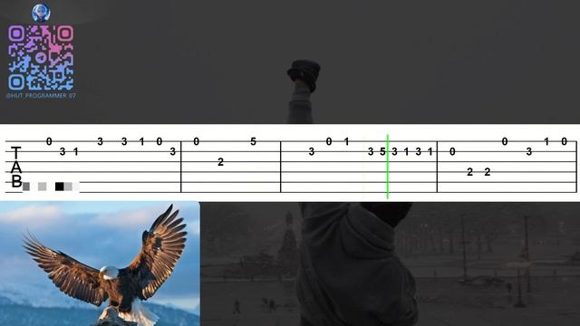 🎸 Rocky - Theme (The Final Bell) Guitar Tutorial Ⓜ️