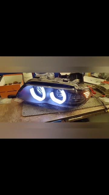 BMW x5 e53 рестайлинг. Тюнинг фар