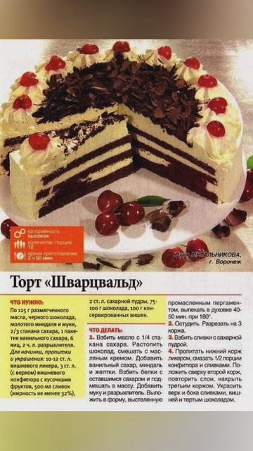 торты