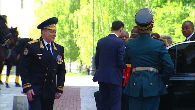 Прибытие Иностранных лидеров в Москву