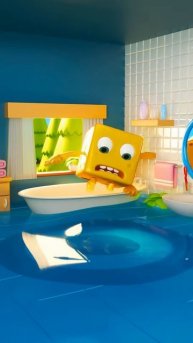 Cheesy Bathtub Surprise! 🛁🧀😂
