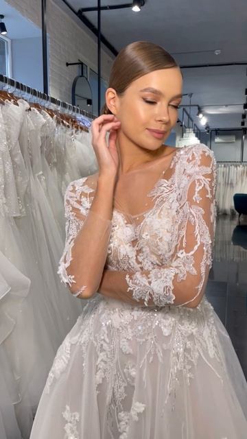 Нежнейшее свадебное платье Марли