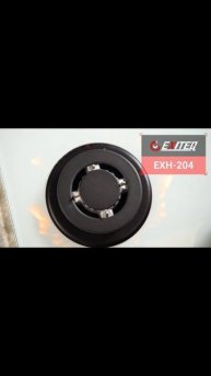 Белая варочная панель EXITEQ EXH-204 #exiteq #kitchen