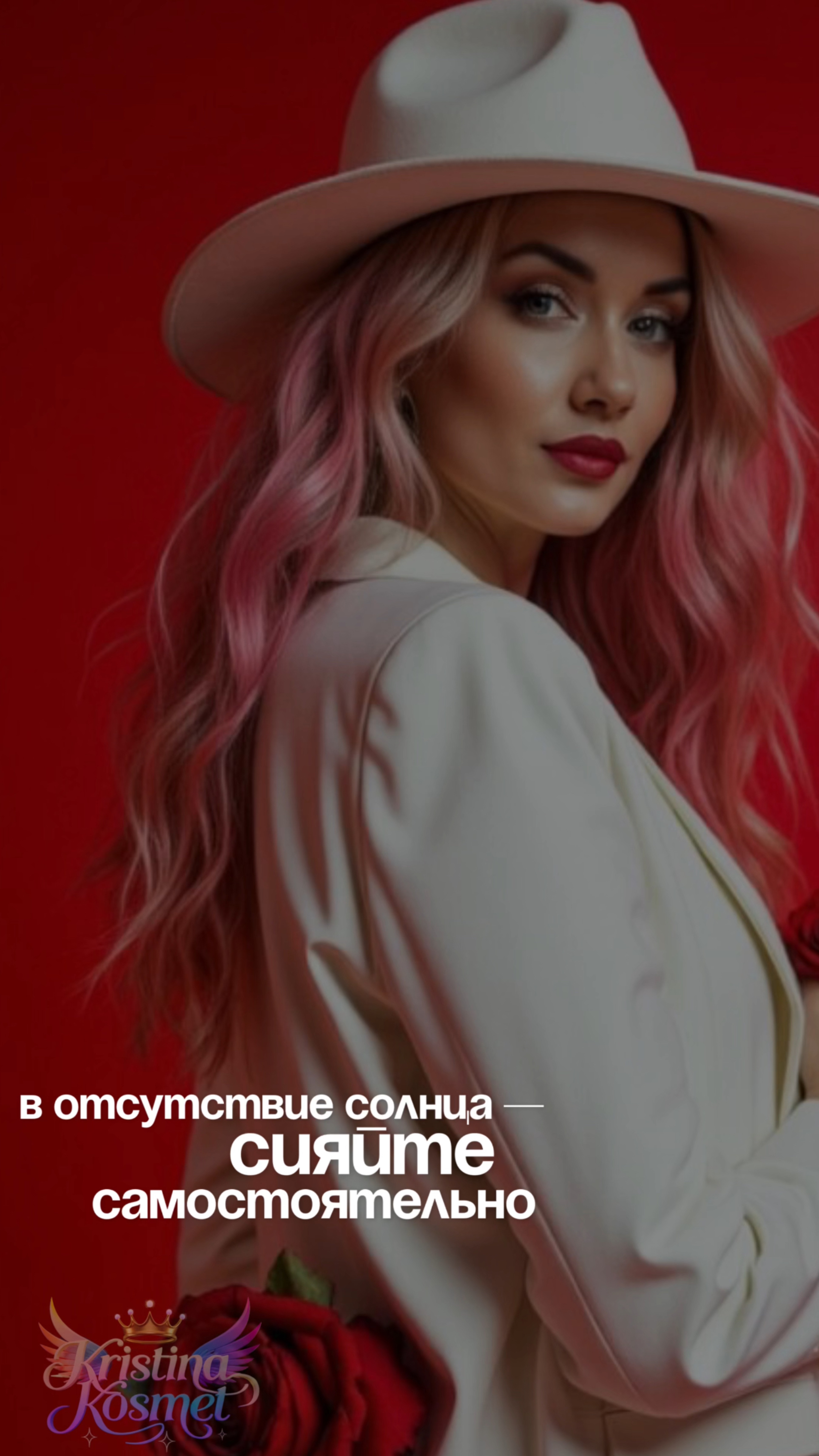 В отсутствии солнца сияйте самостоятельно ✨
