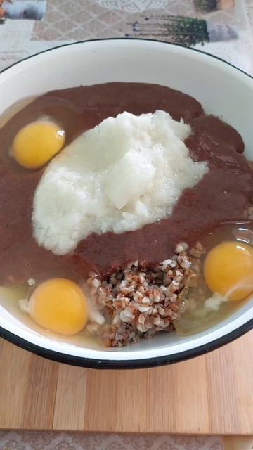 запеканка из печени и гречки