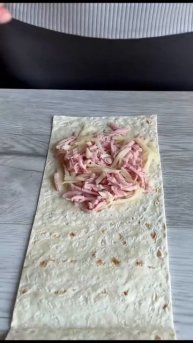 Конвертики из лаваша