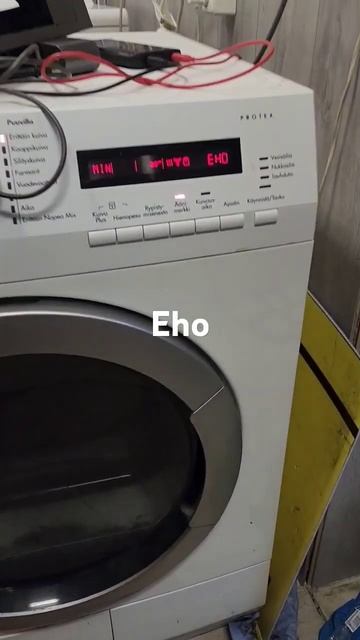 Сушильная машинка, аег (AEG), она же электролюкс, ошибка,