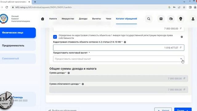 Как онлайн заполнить налоговую декларацию 3-НДФЛ за 2024