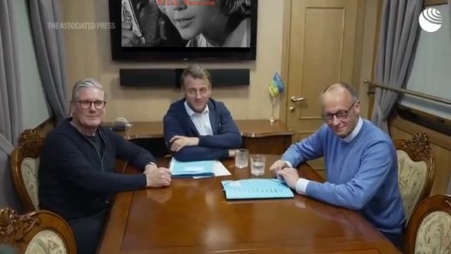 Конфуз на недавней встрече Стармена, Макрона и Мерца в вагоне поезда на Киев.