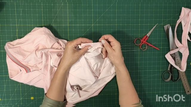 Как укоротить футболку без использования спец.машины?