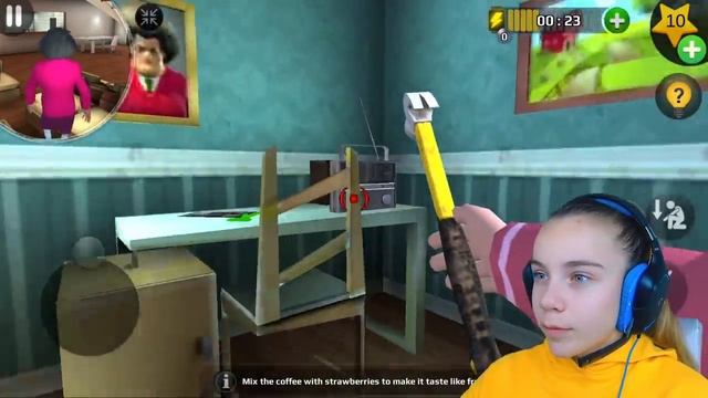 Family Play TV -  ЛЮБОВЬ Злой Учительницы Мисс Ти Злая Учительница Scary Teacher 3D