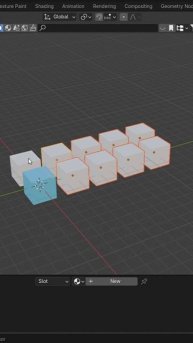 как объединить материал между объектами в blender? #shorts #s