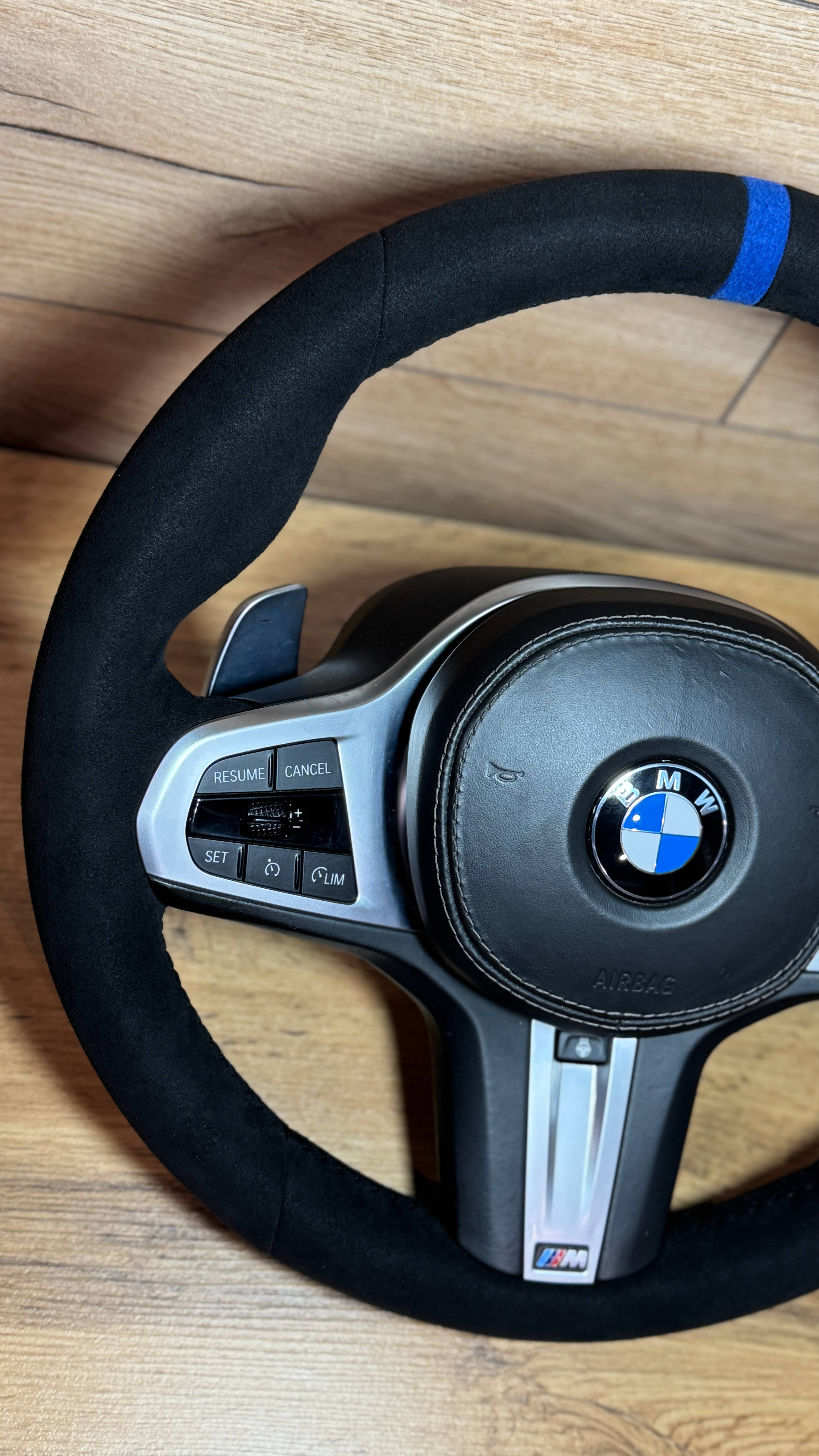 Перешив руля автомобиля BMW X5