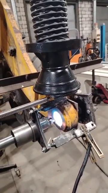 Вентиляционный рукав в действии