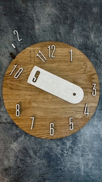 BROWN WHITE #wood #woodworking #funny #time #shorts #часы   #maker #дерево #handmade