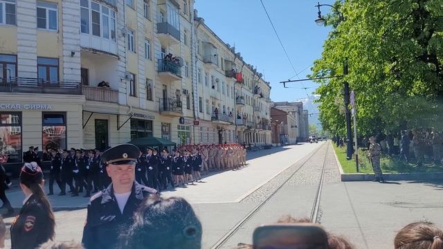 9 мая 2025 Парад, Владикавказ