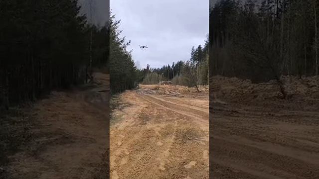 Испытание дрона 30 "Птеро". Режим возврата дрона!