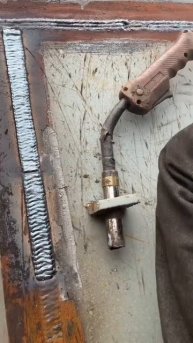 Швы полуавтоматической сварки
