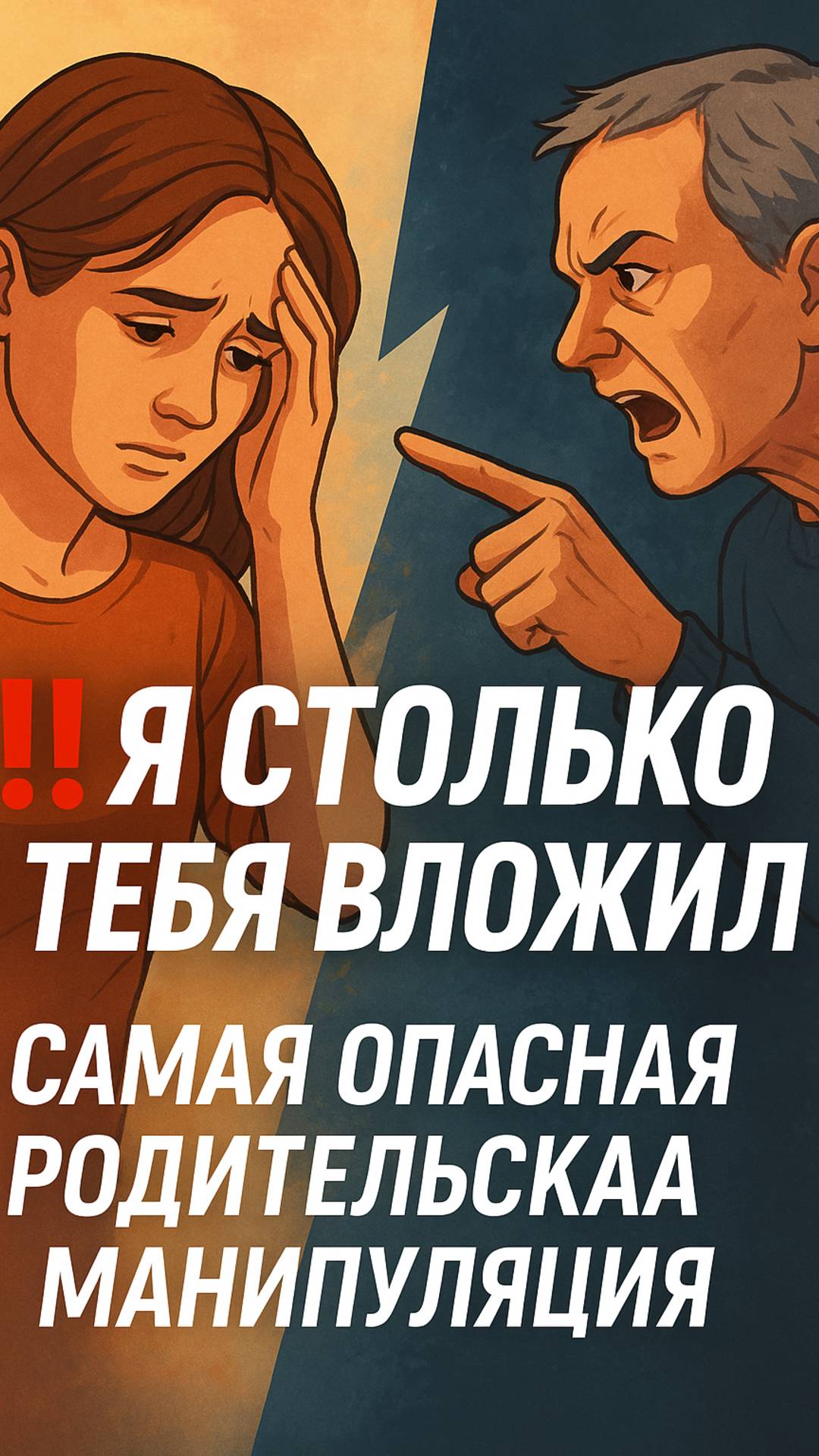 Родительское давление: чувство вины и эмоциональный долг