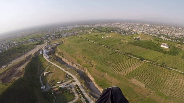 Полеты на параплане в Самарканде,Ургут,ч.4