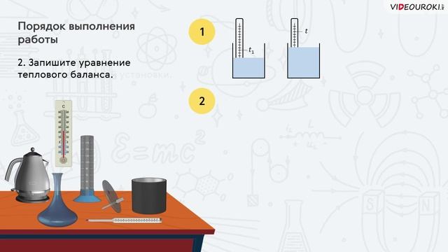 Лабораторная работа 33. Сравнение количеств теплоты при теплообмене