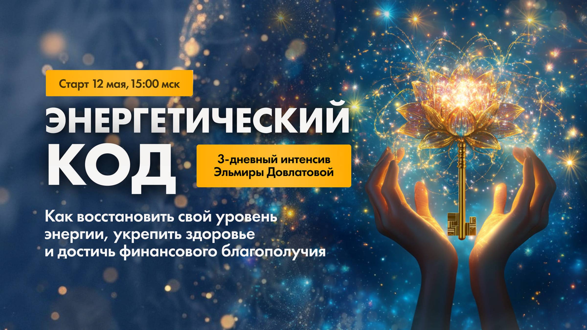 Интенсив "Энергетический код" 1 день