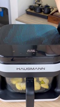 Как приготовить курицу за 6 минут? #hausmann #рецепты #аэрог